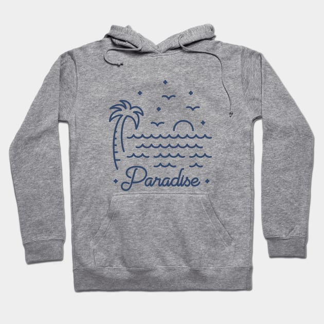 Paradise Hoodie by VEKTORKITA